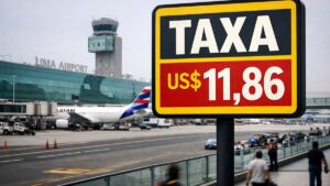 A taxa abusiva no aeroporto de Lima gera revolta
