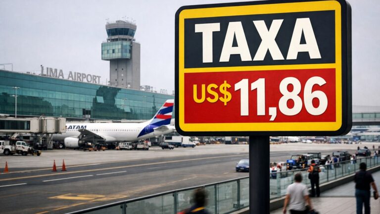 A taxa abusiva no aeroporto de Lima gera revolta