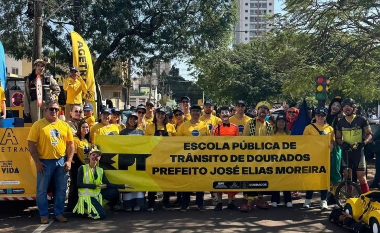Ações da Escola Pública de Trânsito impactam 20 mil pessoas com atividades de conscientização