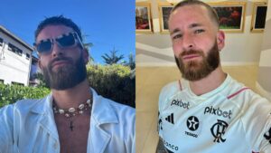 Affair com ginasta?  Léo Pereira gera especulações após saidinha