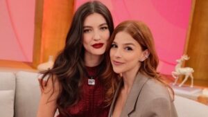 Atrizes celebram sucesso de casal lésbico em "Três Graças"