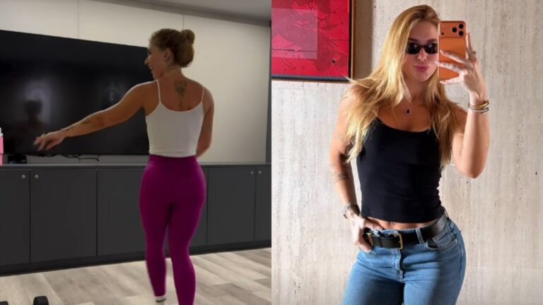 Babado! Virginia aparece no ensaio com samba no pé melhorado