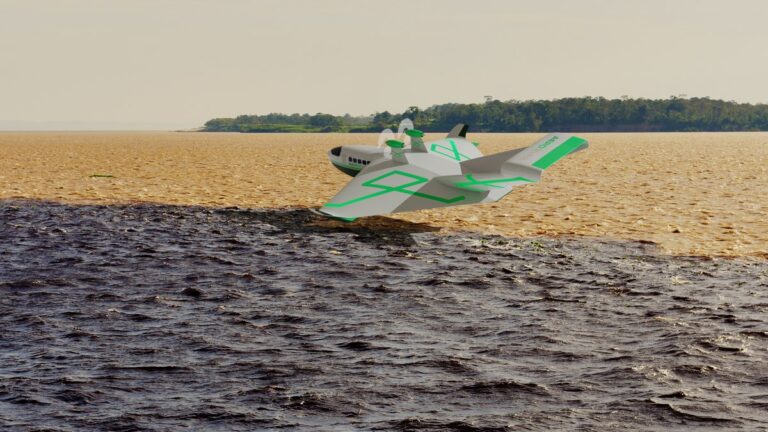 Conheça o barco voador que fará viagens na Floresta Amazônica