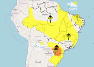 Coxim terá sexta-feira abafada, com muitas nuvens e pancadas isoladas de chuva
