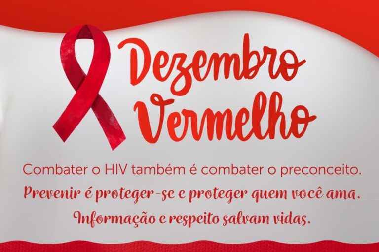 Dezembro Vermelho reforça prevenção contra HIV em MS