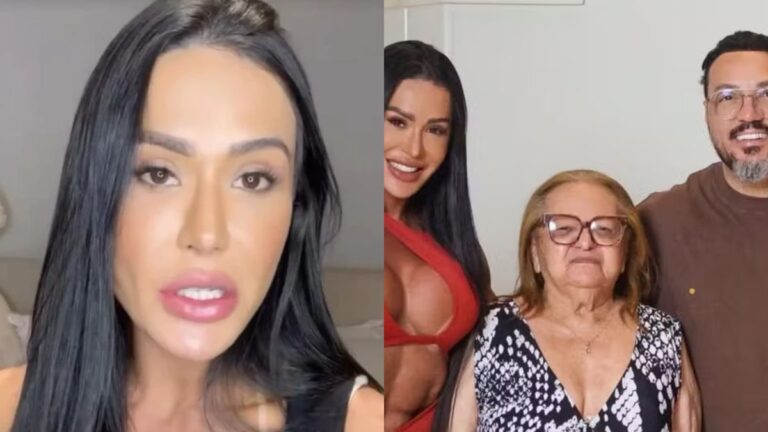 Gracyanne Barbosa se pronuncia após críticas por Natal com Belo
