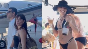 Isis Valverde exibe jatinho milionário e corpão sarado nas redes