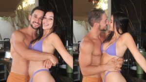 Luiz Otávio Mesquita pede Duda Wendling em namoro