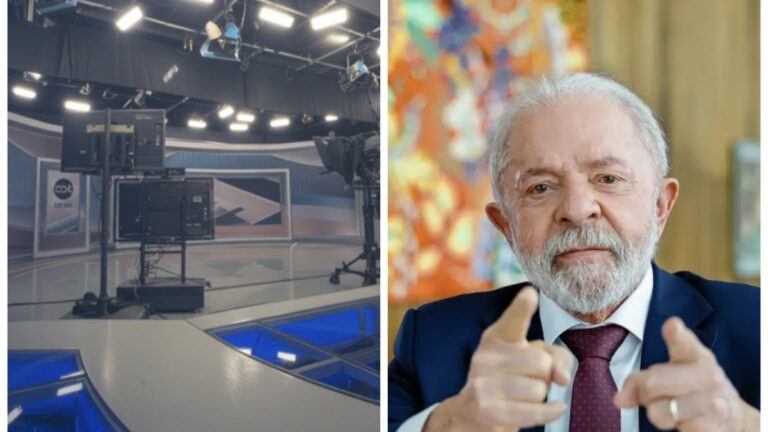 Lula inaugura o SBT News