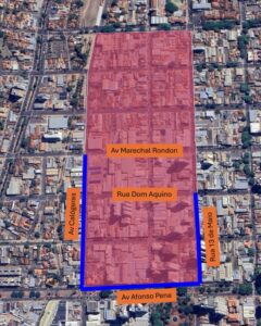 Operação Limpa-Fios tem nova ação de retirada de fiação irregular no centro de CG no dia 7/12