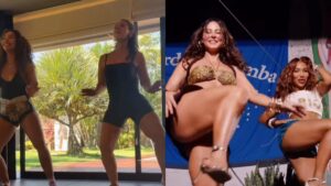 Paolla Oliveira mostra bastidores e revela ensaio de 1 hora