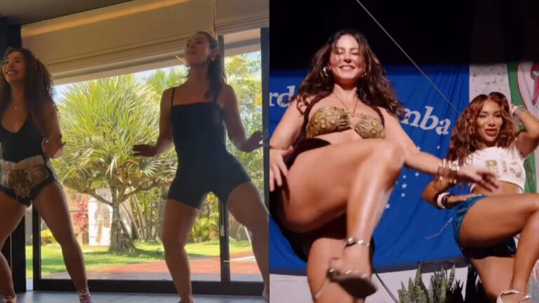 Paolla Oliveira mostra bastidores e revela ensaio de 1 hora