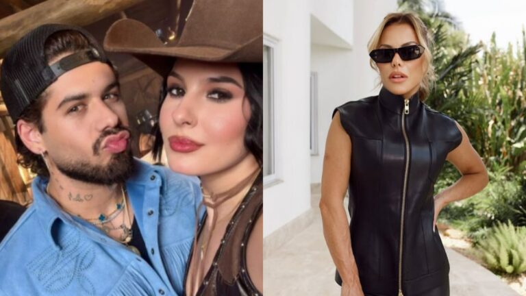 Poliana Rocha reage após término de Zé Felipe e Ana Castela