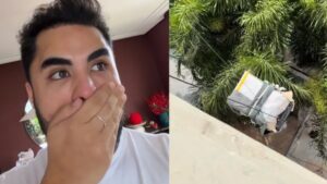 Precisou de guindaste! Virgina manda presente e choca com valor