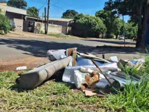 Prefeitura de Bonito repudia descarte irregular de lixo na Rua Cândido Luiz Braga