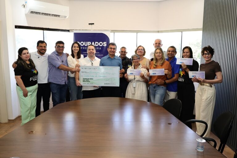 Prefeitura entrega R$ 500 mil em emendas federais para fortalecer entidades de Dourados