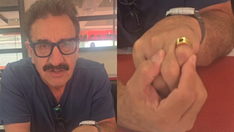 Ratinho revela anel raríssimo dado por Silvio Santos: "Perdido"