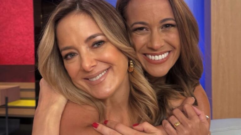 Renata Alves se despede de Ticiane Pinheiro após saída da Record