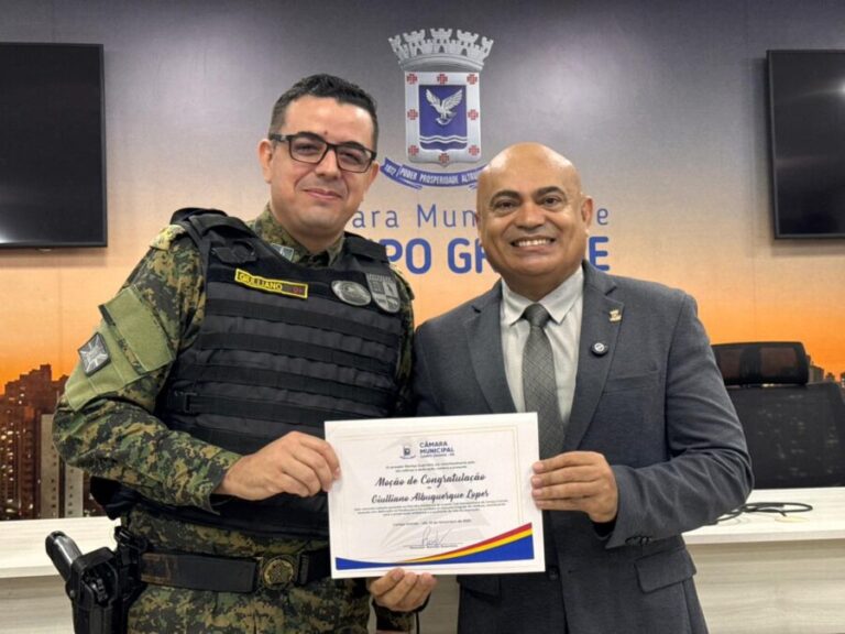 Ronilço Guerreiro homenageia Patrulha Ambiental e destaca compromisso com a preservação de Campo Grande