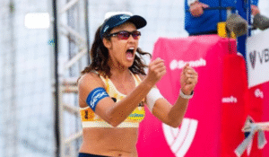 Talita e Saymon são destaques no Circuito Brasileiro de Vôlei de Praia