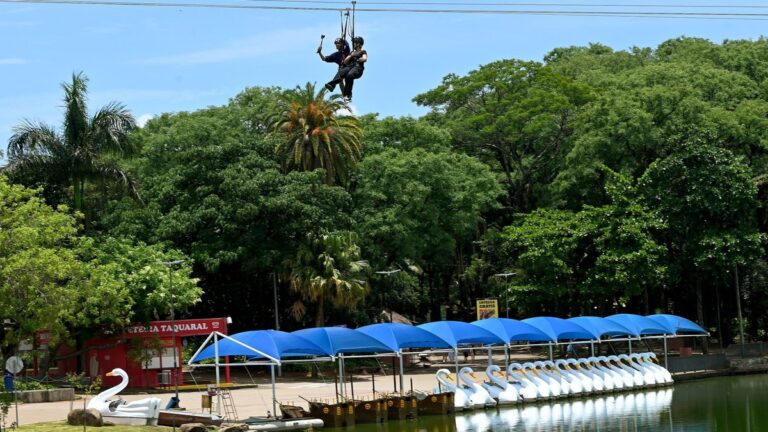 Tirolesa do Parque Taquaral
em Campinas
(SP) abrirá todos os dias