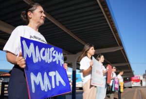 Vereadora Luiza participa da Mobilização Nacional “Mulheres Vivas” contra o feminicídio