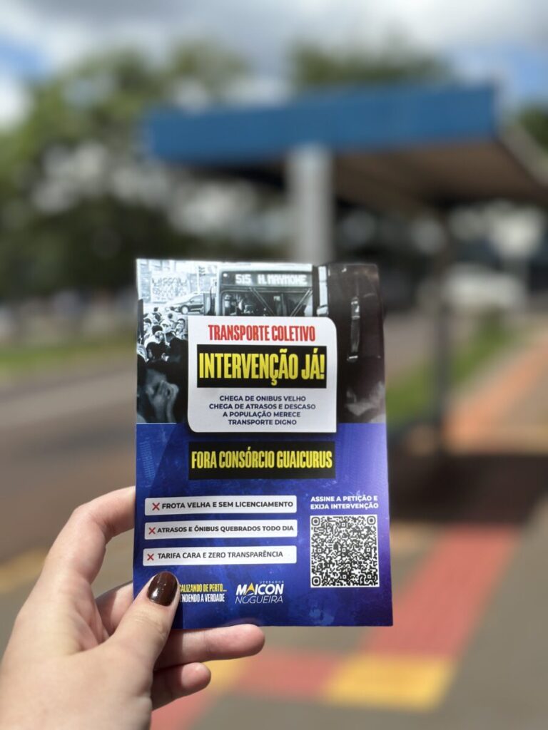 Petição que pede o fim do contrato com o Consórcio Guaicurus inicia 2026 com mais de 10,4 mil assinaturas