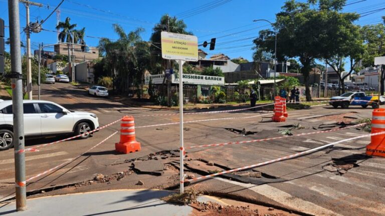 Ronilço Guerreiro cobra estudo de impacto ambiental após destruição de asfalto na Rachid Neder: “Só tapar buraco e recapear não resolve”