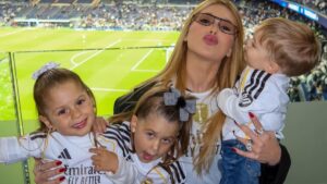 Virginia mostra filhos torcendo por Vini Jr.: "Bom demais"